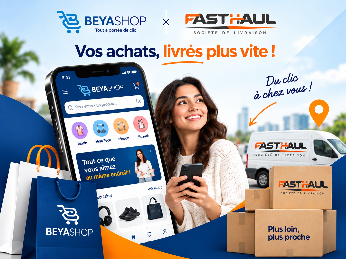 BeyaShop x FastHaul
